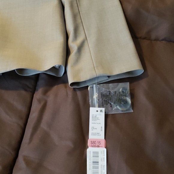 Antonio Melani blazer and trouser size 6 taupe - Picture 3 of 5